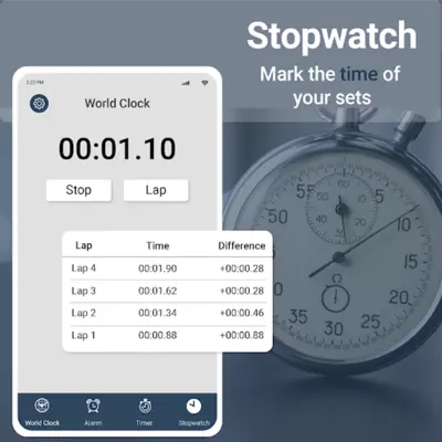 World Clock Smart Alarm android App screenshot 1