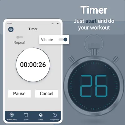 World Clock Smart Alarm android App screenshot 2