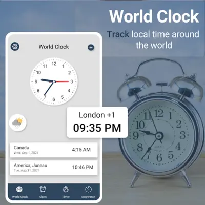 World Clock Smart Alarm android App screenshot 5